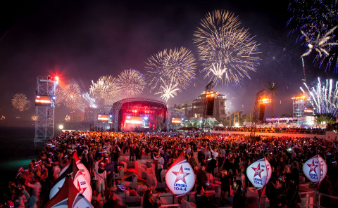 Sandance with spectacular record breaking fireworks (Photo: Business Wire)
