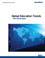 Brookfield Global Relocation Services发布的《2013年全球外派趋势调查报告》（图示：美国商业资讯）