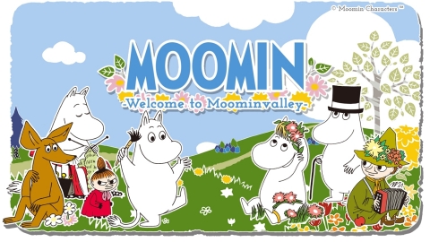 Moomin App Key Visual (Graphic: Business Wire) 