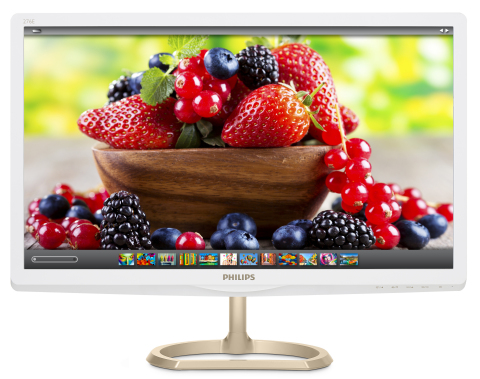 The Philips 27” Full HD monitor, the first monitor with Color IQ technology, achieves 99% Adobe RBG color at mainstream prices. (Photo: Business Wire) 