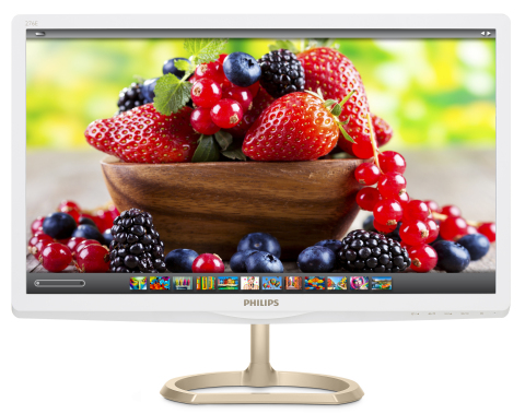 The Philips 27” Full HD monitor, the first monitor with Color IQ technology, achieves 99% Adobe RBG color at mainstream prices. (Photo: Business Wire)