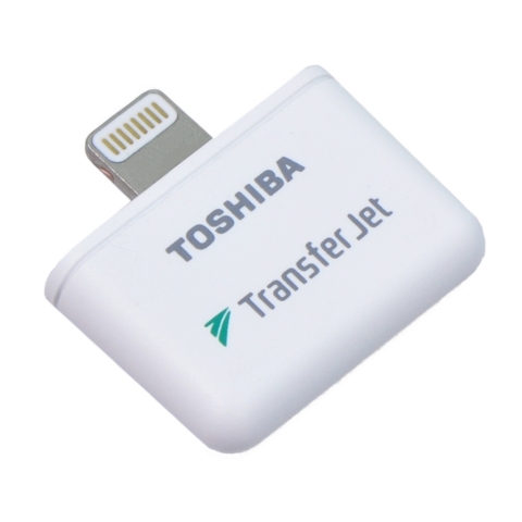 Toshiba: Industry's First TransferJet(TM) Lightning Adapter TJM35420LT (for iPhone/iPad/iPod) (Photo: Business Wire)
