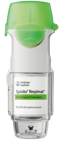 Spiolto® Respimat® is built on tiotropium, the active ingredient in Spiriva®, enhanced by olodaterol (Photo: Business Wire)