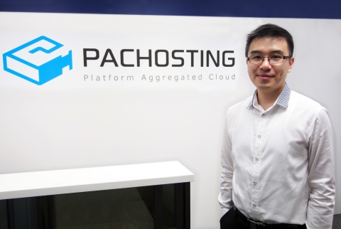 PacHosting產品拓展經理Matthew Wu認為私有雲服務有效協助中小企部署私有IT架構。(照片：美國商業資訊) 