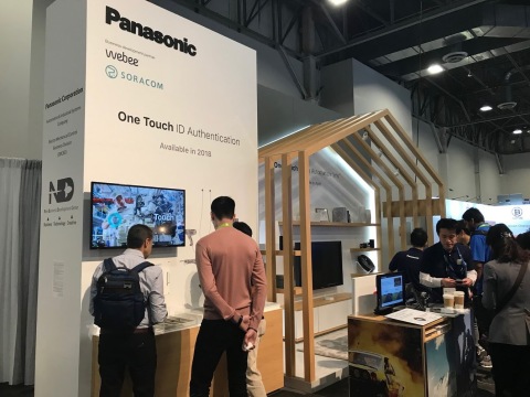 Panasonic booth at CES 2018 Sands Expo (Photo: Business Wire)