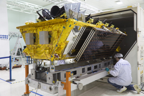 SES set to expand O3b fleet with arrival of four MEO satellites in Kourou ahead of March Launch (Photo: Business Wire)