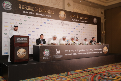 Abu Dhabi World Professional Jiu-Jitsu Championship 2018 press conference (Photo: AETOSWire)