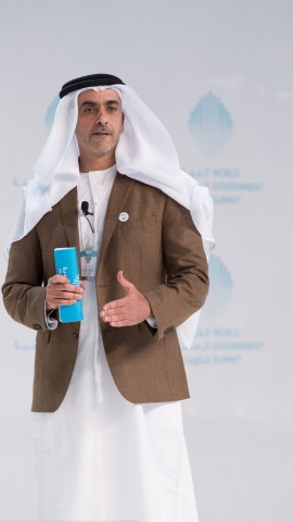 Sheikh Saif bin Zayed Al Nahyan殿下在世界政府峰会上讲话：抓住机遇和克服挑战是成功的关键基础（照片：AETOSWire） 
