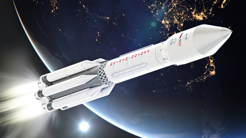 The ILS Proton Medium is an optimized 2-stage vehicle designed to launch single, dual or multiple satellites starting in 2019. (Photo: Business Wire)
