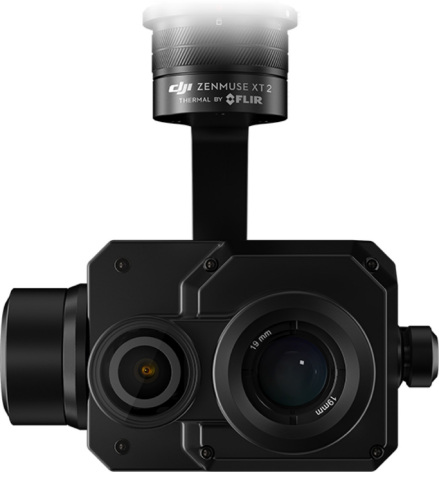 搭載Thermal by FLIR 的雙感測器DJI Zenmuse XT2（照片：美國商業資訊）