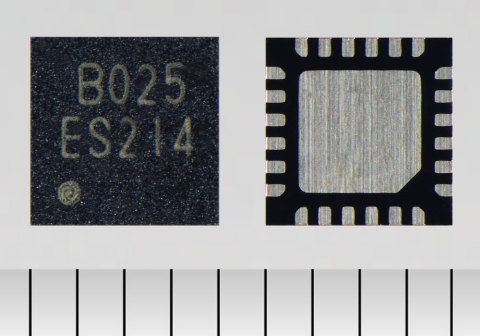 東芝：配置轉速控制（閉環控制）功能的三相無刷馬達驅動器IC——TC78B025FTG，該產品適用於小型風扇應用。（照片：美國商業資訊）