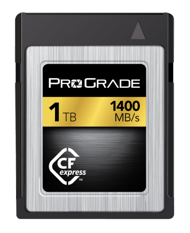 ProGrade Digital成为首家在NAB展上公开展示1TB CFexpress™ 1.0技术的公司（照片：美国商业资讯） 