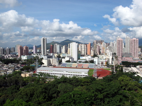 Yuen Long Skyline (By WiNG - Own work, CC BY-SA 3.0)