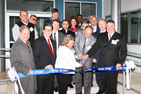 Versum Materials ribbon-cutting ceremony at the company's new R&D facility in Hometown, PA. (Photo: Business Wire)