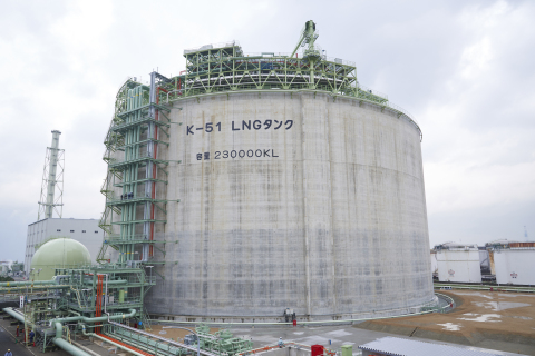 大阪燃气的LNG接收站（照片：美国商业资讯） 