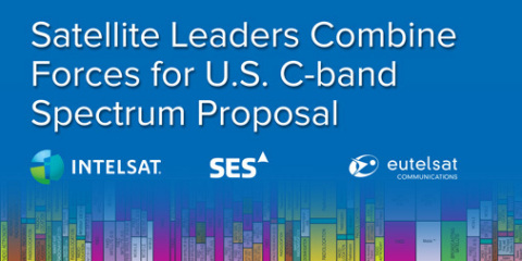 Eutelsat Partners with Intelsat and SES in U.S. C-Band Spectrum Proposal (Graphic: Business Wire)