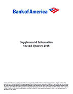 Q2 2018 Bank of America Supplemental Information