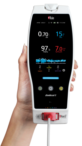 Masimo Radical-7® Pulse CO-Oximeter® (Photo: Business Wire)