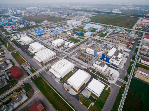 BASF’s new automotive coatings plant in Caojing, China. (Photo: Business Wire)