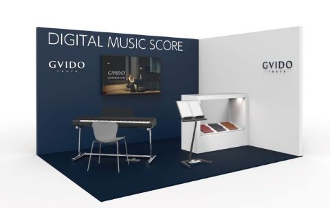 Overview of the GVIDO display booth (Graphic: Business Wire)