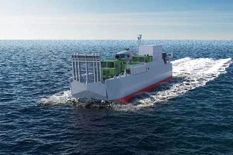 CNIM的LCA设计用于将设备和人员从母舰（NATO或望加锡级）高效地向陆地转移。版权所有 CNIM 