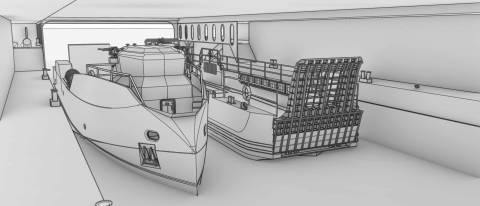 The LCA and LCX, CNIM’s new amphibious crafts, increase the operational capabilities of motherships. Copyright CNIM