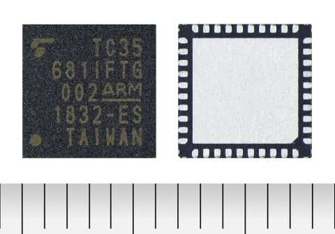 东芝：面向汽车应用推出新型Bluetooth(R) 5 IC“TC35681IFTG”（照片：美国商业资讯） 