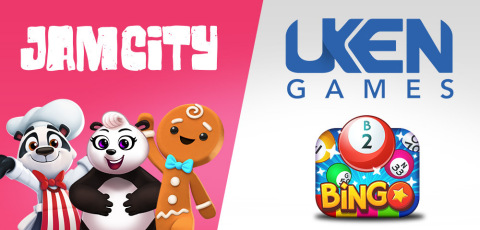 Jam City Expands Global Operations to Toronto, Canada, with the Acquisition of Bingo Pop from Uken Games (Graphic: Business Wire)