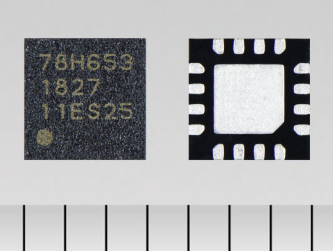 东芝：全新H桥驱动器IC“TC78H653FTG”支持1.8V低电压和4.0A大电流驱动（照片：美国商业资讯） 