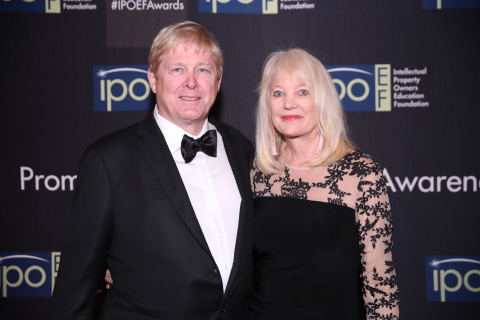 David Hall, Founder and CEO of Velodyne Lidar, and wife Marta Hall, President and CBDO of Velodyne Lidar. (Photo: Business Wire)