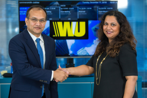 TerraPay CEO Ambar Sur and Head of Account Payout Network for Western Union Sobia Rahman (Photo: Business Wire