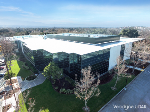 总部位于加州圣何塞的Velodyne以其突破性激光雷达传感器技术组合而闻名于世（照片：美国商业资讯）