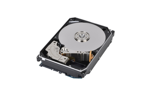 Toshiba: 16TB MG08 series hard disk drives, the industry's largest capacity Conventional Magnetic Recording (CMR) HDD (Photo: Business Wire)