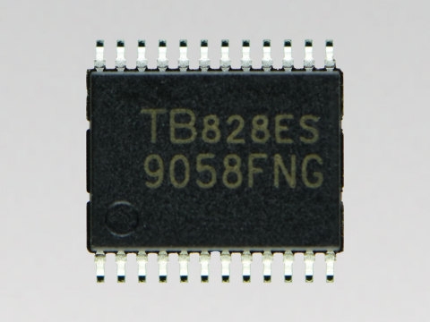 東芝：汽車用直流馬達驅動器IC TB9058FNG（照片：美國商業資訊） 