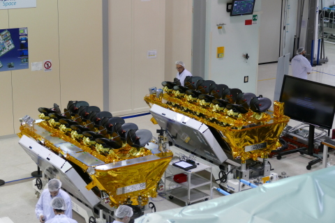 O3b Satellites Arrive at Kourou for March Launch (Photo: Marie Ange Sanguy)