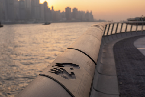 香港星光大道的日落景观（照片：美国商业信息）