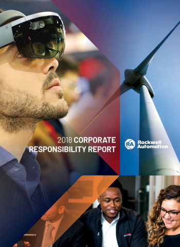 洛克威爾自動化《2018年企業社會責任報告》（圖片：美國商業資訊）