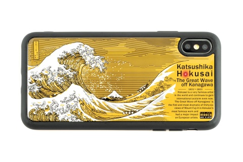 FLASH Hokusai Great Wave PCB ART iPhone XS Max case (Photo: Business Wire)