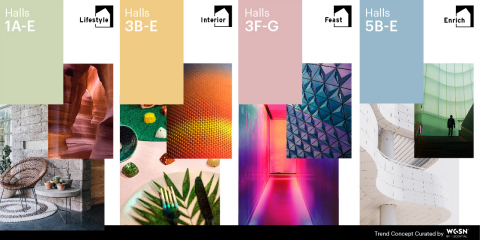Houseware trend forecast of spring/summer 2020 curated by WGSN.(Photo: Business Wire)