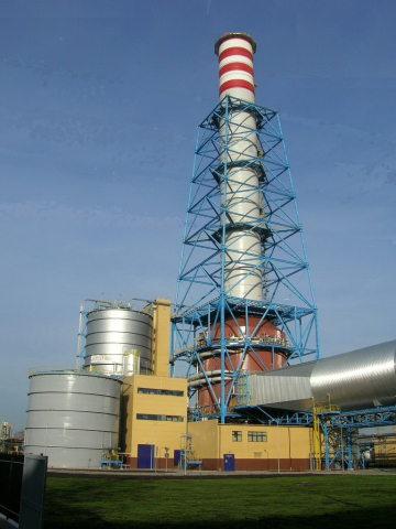波兰Kozienice电厂的FGD系统（照片：美国商业资讯） 