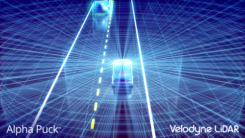 Velodyne為自主駕駛和駕輔助駛員提供最智慧、最強大的雷射雷達解決方案。（圖片：美國商業資訊） 