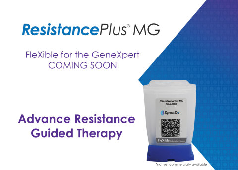 ResistancePlus MG 將是透過針對GeneXpert方案的Cepheid FleXible上市的首款檢測。