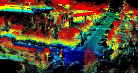 Techmake Solutions relies on Velodyne’s rich computer perception data in its Eagle X mapping and surveying system. (Photo: Business Wire)