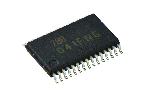 东芝：采用SSOP30封装的三相无刷电机正弦波控制器IC“TC78B041FNG”。（照片：美国商业资讯）