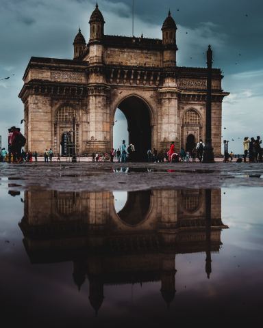 享譽國際的孟買印度門。照片由Parth Vyas提供。