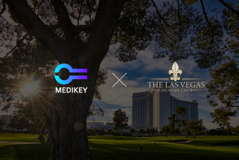 MEDIKEY Blockchain Gym is launching at Las Vegas Country Club, one of the most prestigious membership golf clubs in Vegas. The Gym, which will be opening at the club’s fitness center, is the subject of POC from MEDIKEY and BSYS. The wealthy upper class in the United States will be able to experience MEDIKEY’s technology as a member of the club. (Graphic: Business Wire)