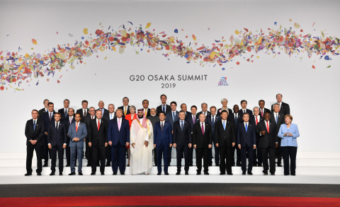 G20大阪高峰會團體照（照片：美國商業資訊）