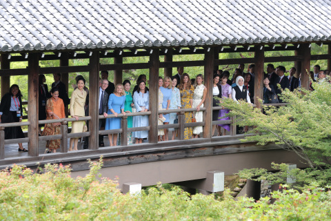 G20大阪峰会领导人伴侣活动（照片：美国商业资讯）