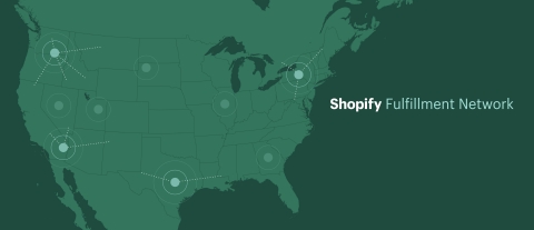 Shopify配送网络（图示：美国商业资讯）