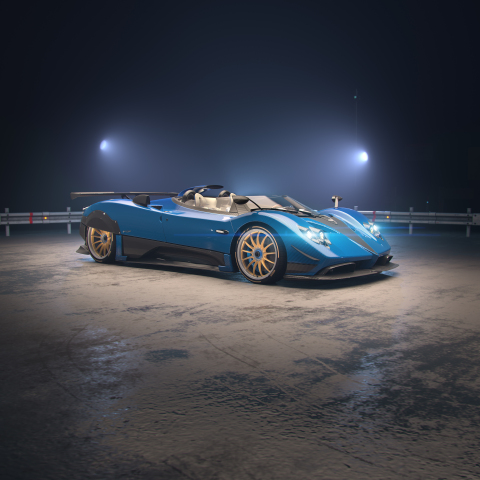 帕加尼在Zynga的CSR Racing 2赛车游戏中展示其Huayra Roadster BC（照片：美国商业资讯）